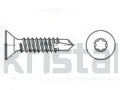 Blachowkręty samowiercące z łbem stożkowym TORX